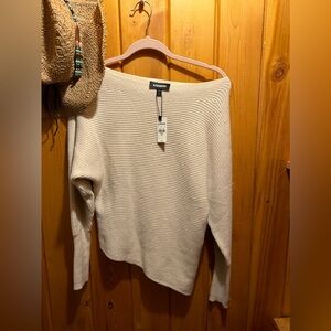Express asymmetrical sweater